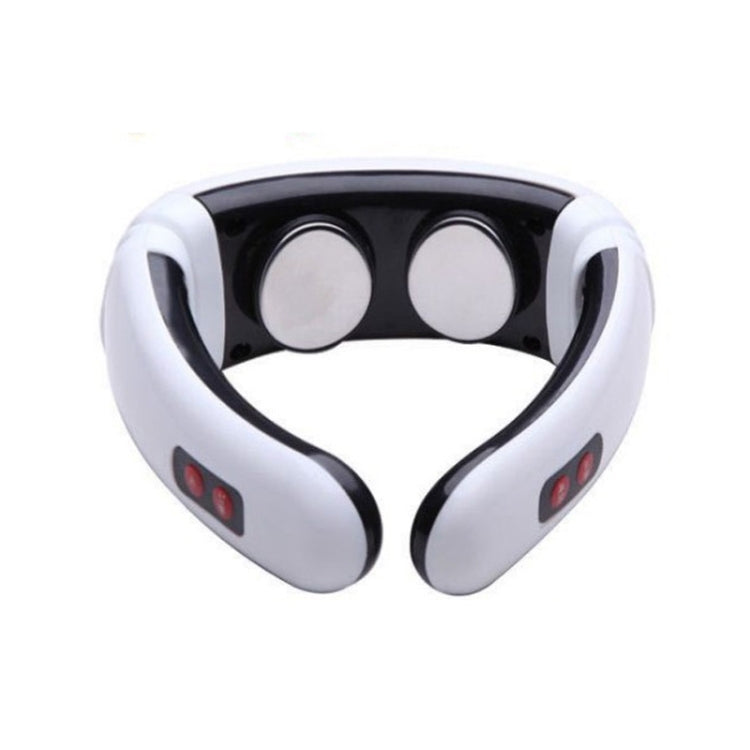 Household Electric Pulse Shock Neck Massager Intelligent Body Massager, Battery Powered (Not Include Battery), Old Battery Power