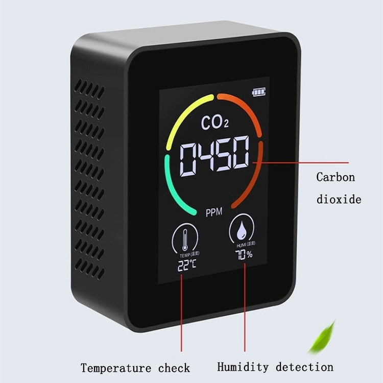 XY-T01 3 in 1 Temperature Humidity and CO2 Display Air Quality Detector, Infrared Sensor, 3 in 1 Infrared