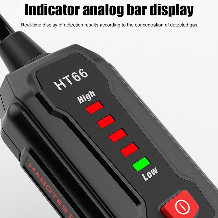 HABOTEST HT66 Combustible Gas Detector Natural Gas Leak Detector, HABOTESA HT66