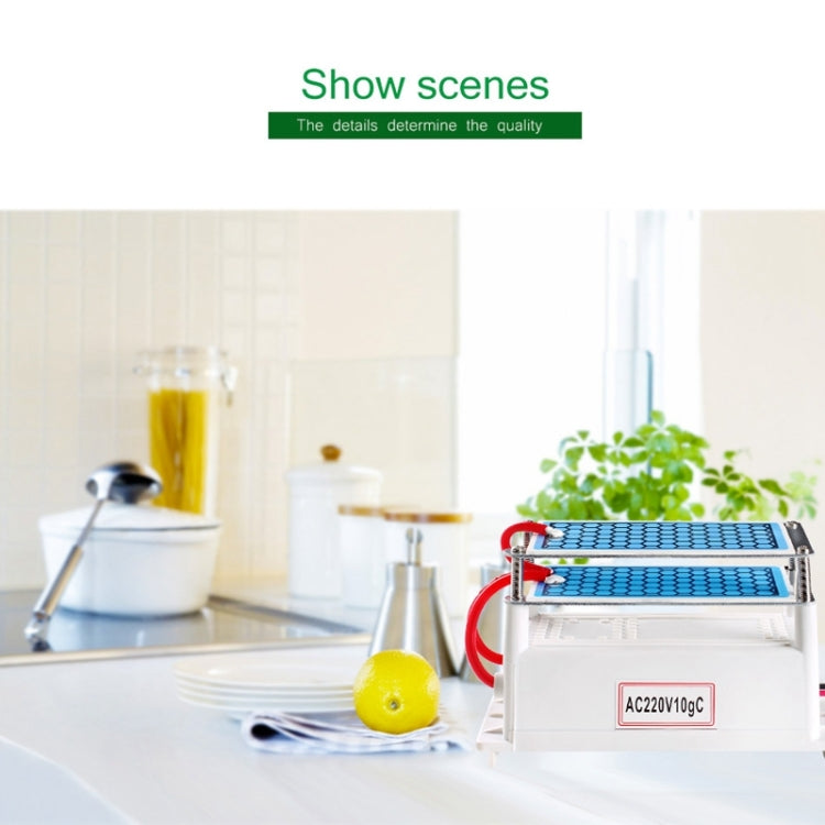 High Temperature Ceramic Plate Integrated Ozone Generator 220V 10g Air Purifier, AC 220V 10G