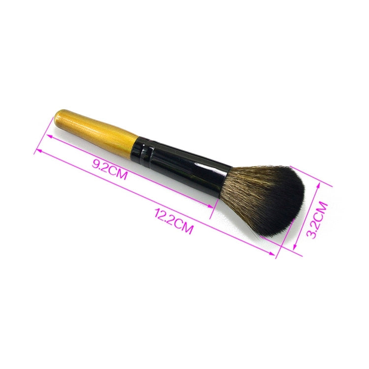 Wooden Handle Soft Head Buffer Foundation Powder Blush Brush Makeup Tools
