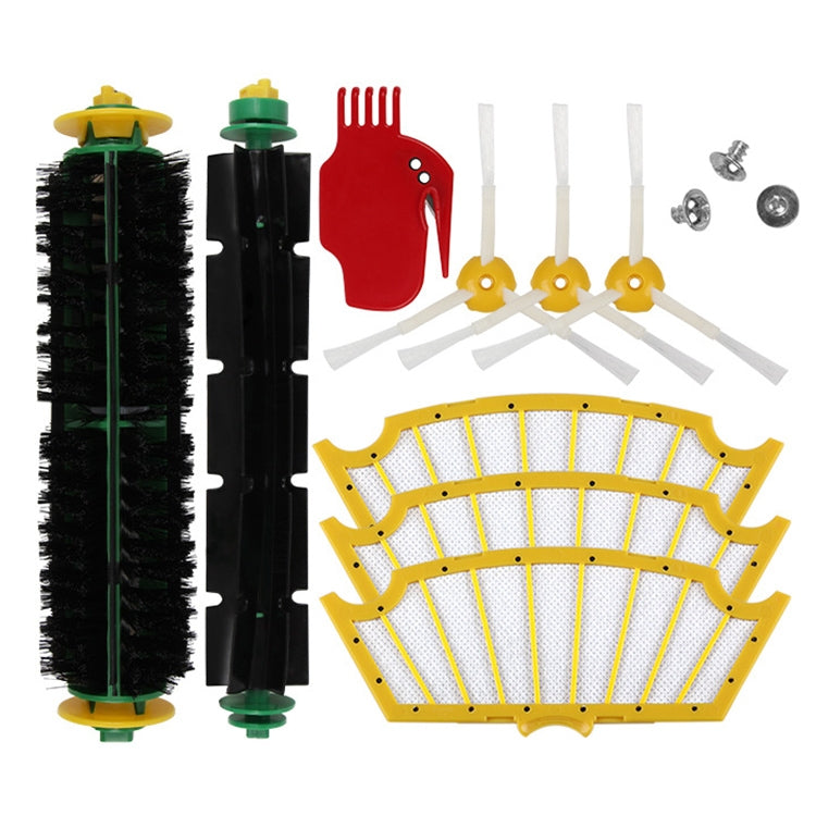 Sweeping Robot Accessories Side Brush Filter Roller Brush for iRobot 500 Series