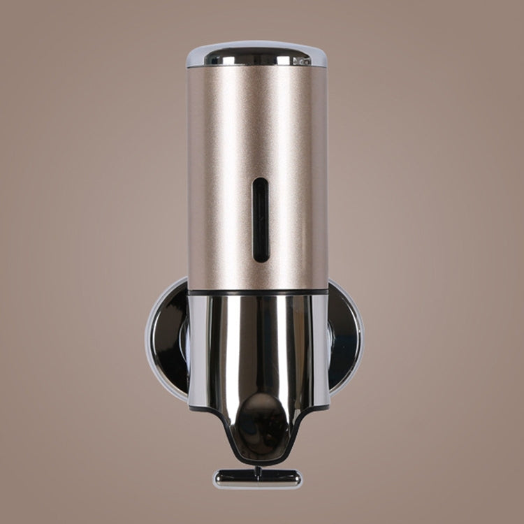 Hotel Shower Manual Dispenser Wall Mounted Washing Liquid Shampoo Soap Bottle, Capacity: 500ml, 500ml/Blue, 500ml/Purple, 500ml/Silver, 500ml/White, 500ml/Dark Red, 500ml/Green, 500ml/Gold