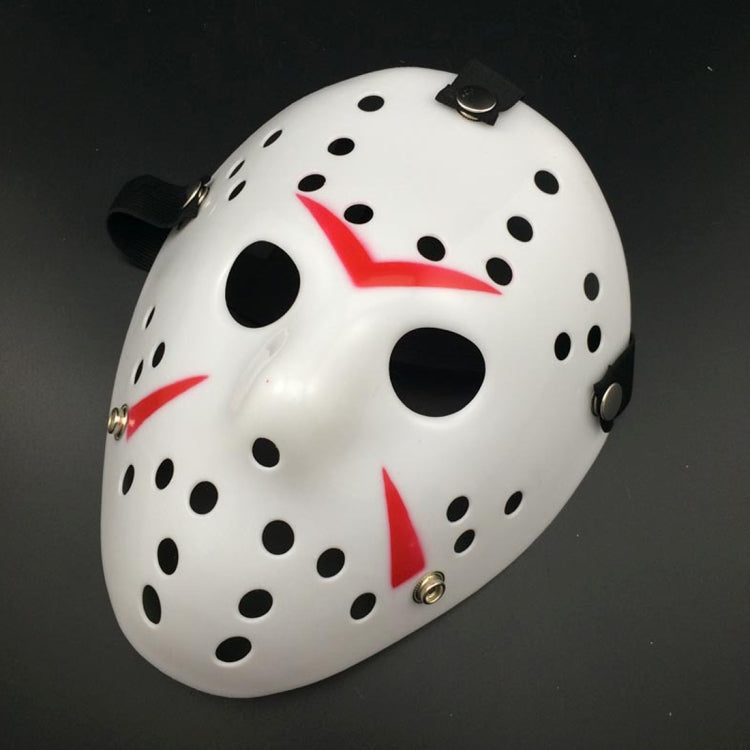 Halloween Party Cool Thicken Jason Mask, Silver, Fluorescent Green, Gold, Red + White