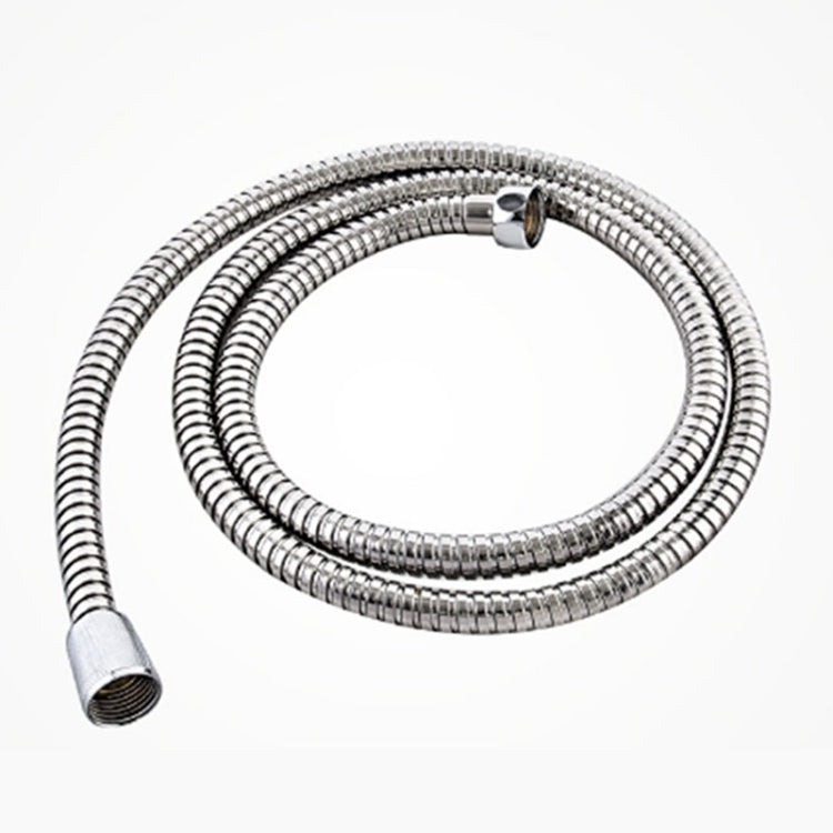 1.5m Flexible Stainless Steel Showerhead Hose Pipe Double Interlock Copper Interface Anti Burst Bath Water Pipe, 1.5m (Double Interlock)