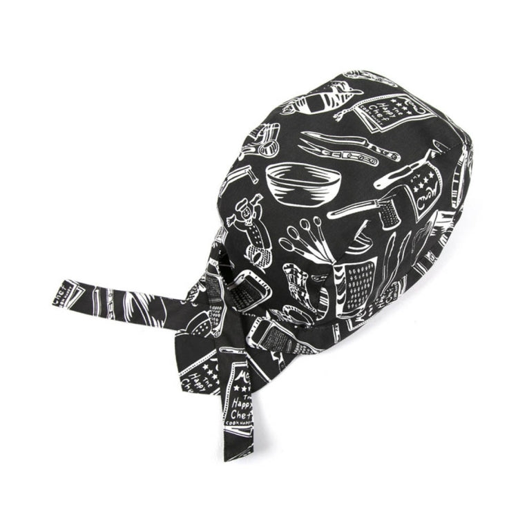 Simple Style Unisex Chef Waiter Work Cap Pirate Hat Turban Cap, Turban Cap Black, Turban Cap stripe, Turban Cap1, Turban Cap 2, Turban Cap Red