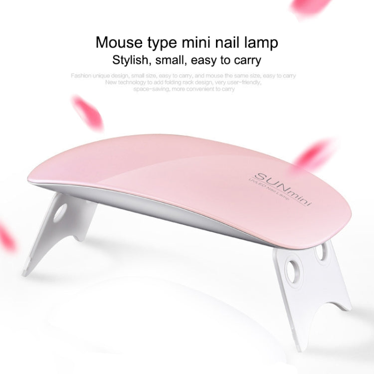 SUN mini 2 6W UV + LED USB Nail Lamp Fingernail Gel Curing Dryer