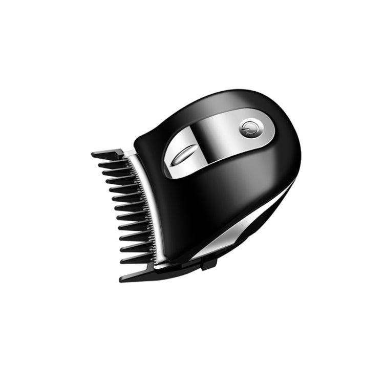 HJ-2019 Men Electric Shaver Fader Self-help Hair Clipper with Cloth + Sponge + Spare Cutter Head, Standard Version, CN Plug, with Cloth + Sponge + Spare Cutter Head