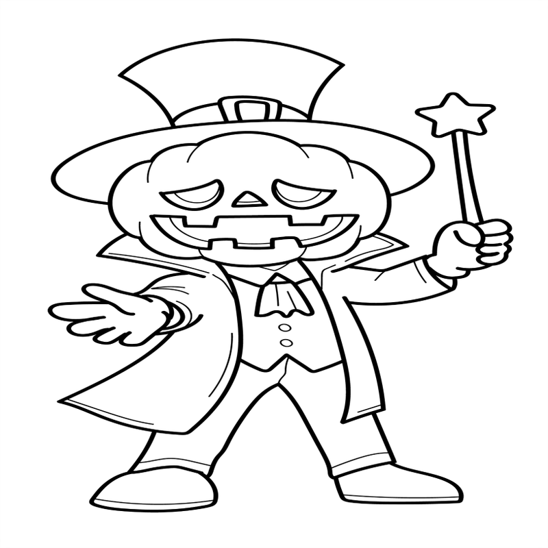Halloween Colouring Book