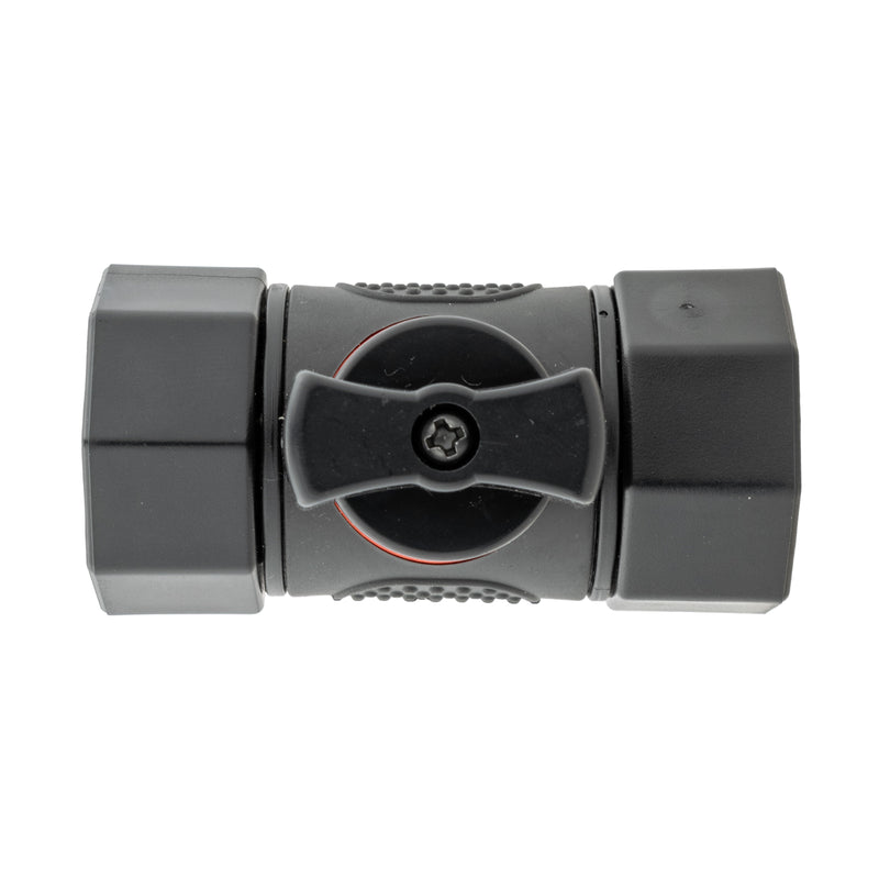 IBC 2” S60X6 Cap with In-Line BSPF Threaded Valve