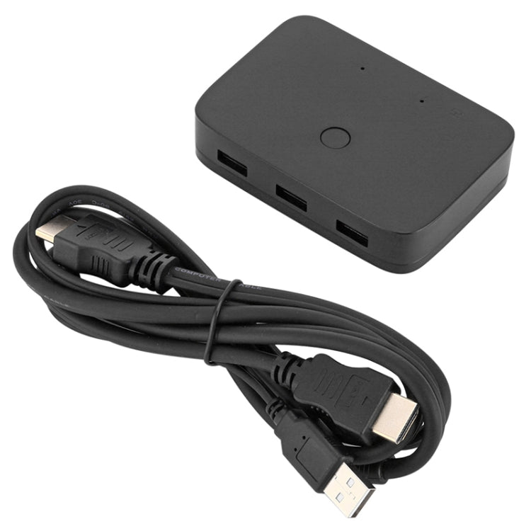 2x1 4Kx2K HDMI / USB / KVM Switch, HDMI / USB / KVM Switch