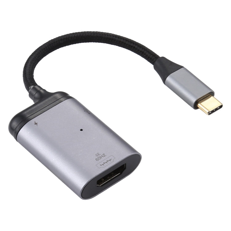 4K 60Hz USB-C / Type-C to HDMI + PD Data Sync Adapter Cable, Type-C to HDMI