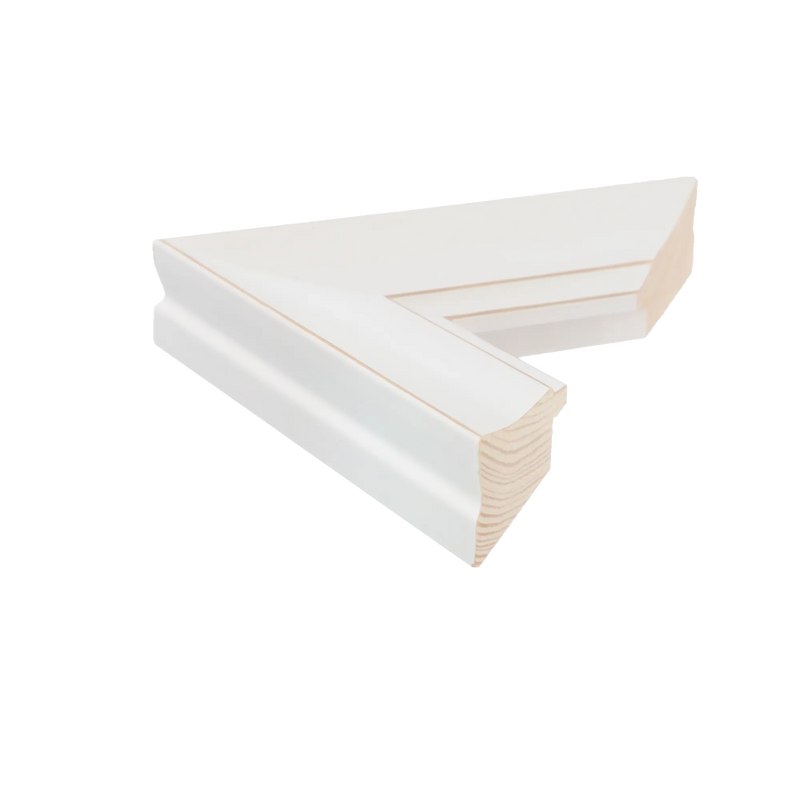 Hermitage White Picture Frame, 6x8"