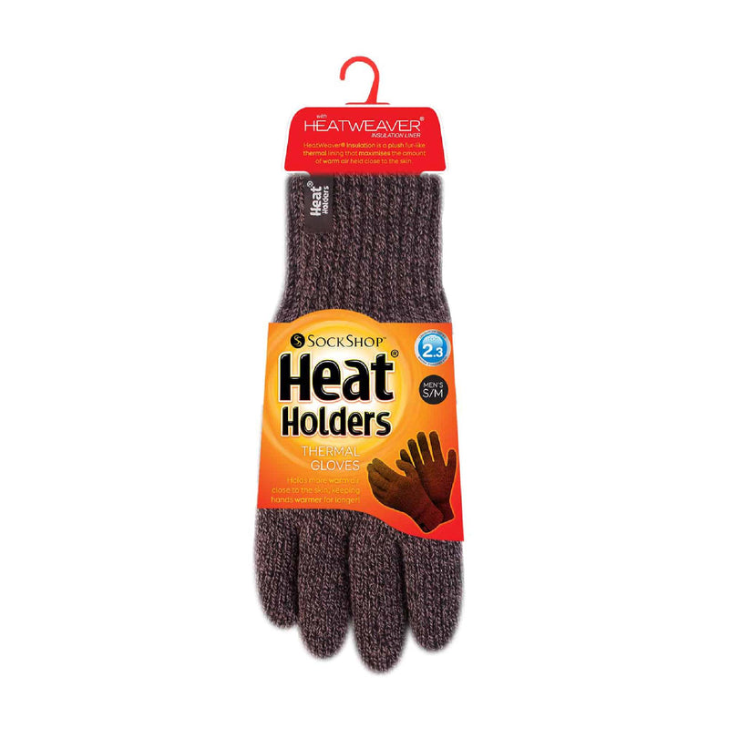 Mens Winter Warm Soft Fleece Lined Thermal Gloves
