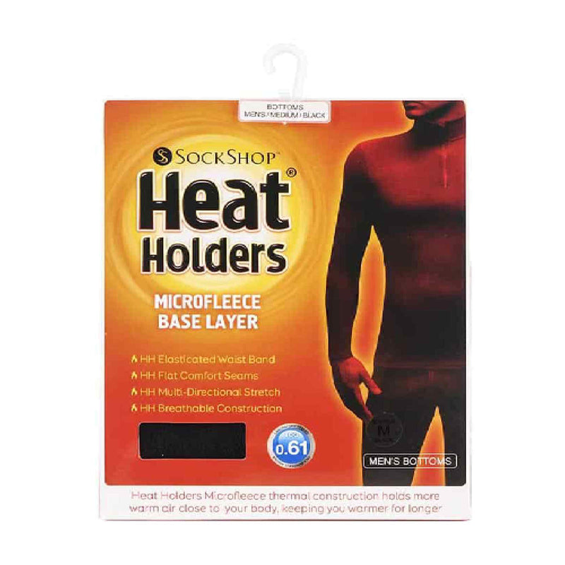 Mens Microfleece Winter Thermal Base Layer Long Johns Bottoms