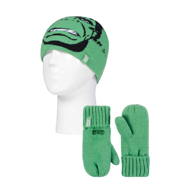 Boys Marvel Thermal Hat & Gloves Set for Winter