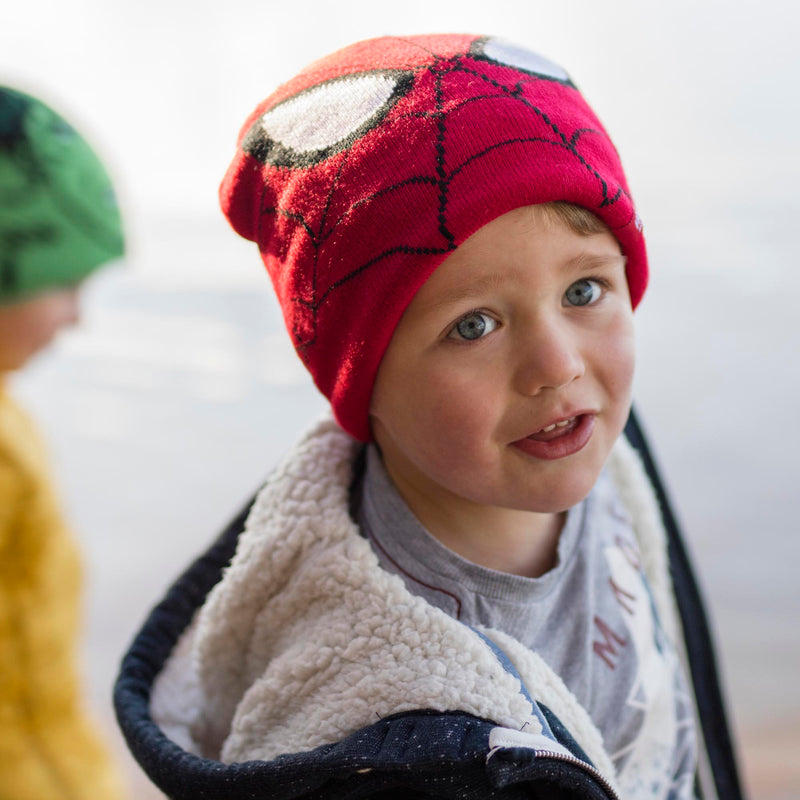 Boys Marvel Thermal Hat & Gloves Set for Winter