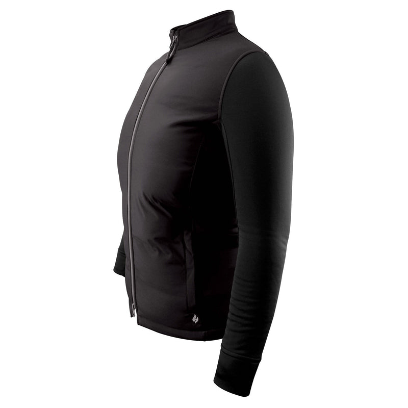 Winter Insulated Women's Hybrid Jacket | Fleece-Lined Waterproof Coat