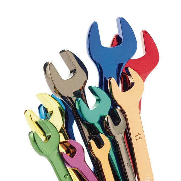 Draper HI-TORQ Metric Coloured Combination Spanner Set - (13 Pieces)