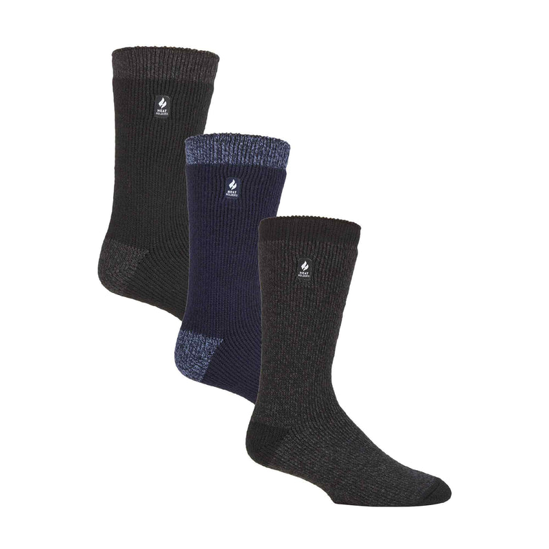 3 Pack Mens Insulated Thermal Socks for Winter