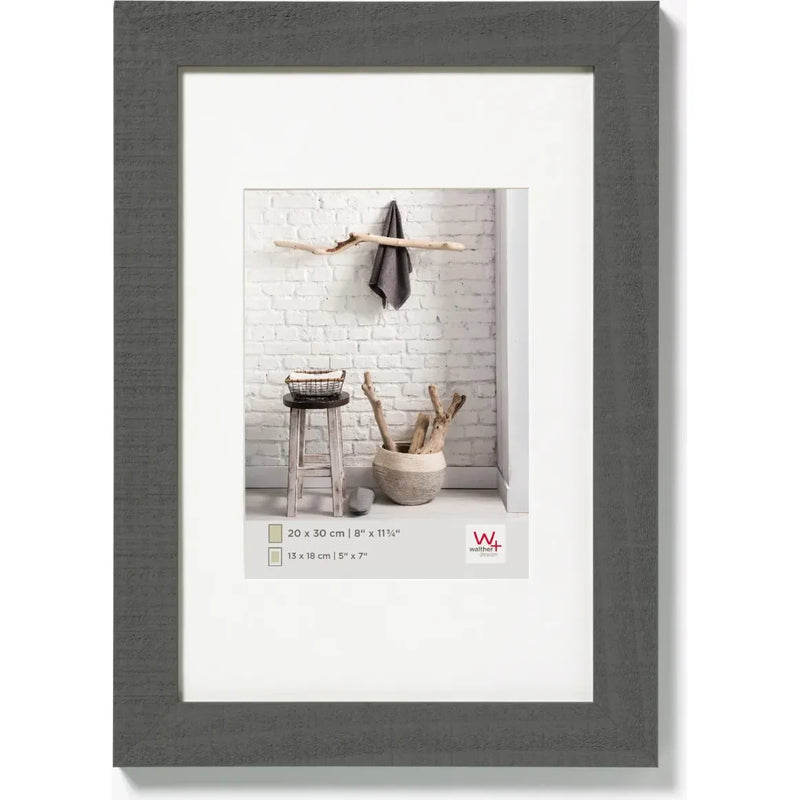 Grey A4 Wooden Picture Frame - Walther Home