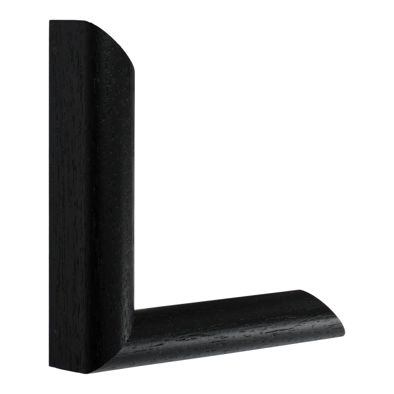 Hockey II Black grain Picture Frame, 40x50cm
