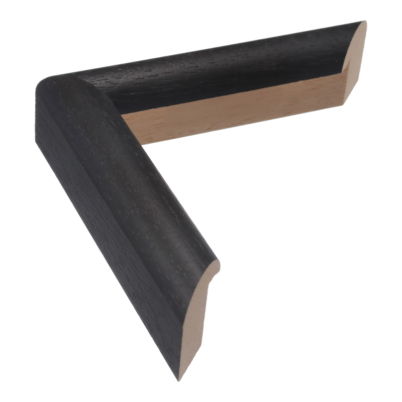 Hockey II Black grain Picture Frame, 60x80cm