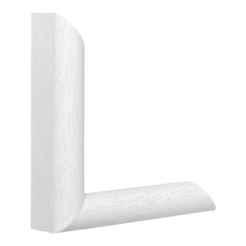 Hockey II White grain Picture Frame, A2