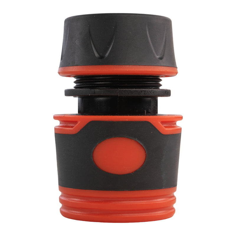20mm MDPE Straight with BSPF-Quick Connect Valve & Hose Connector Black Soft