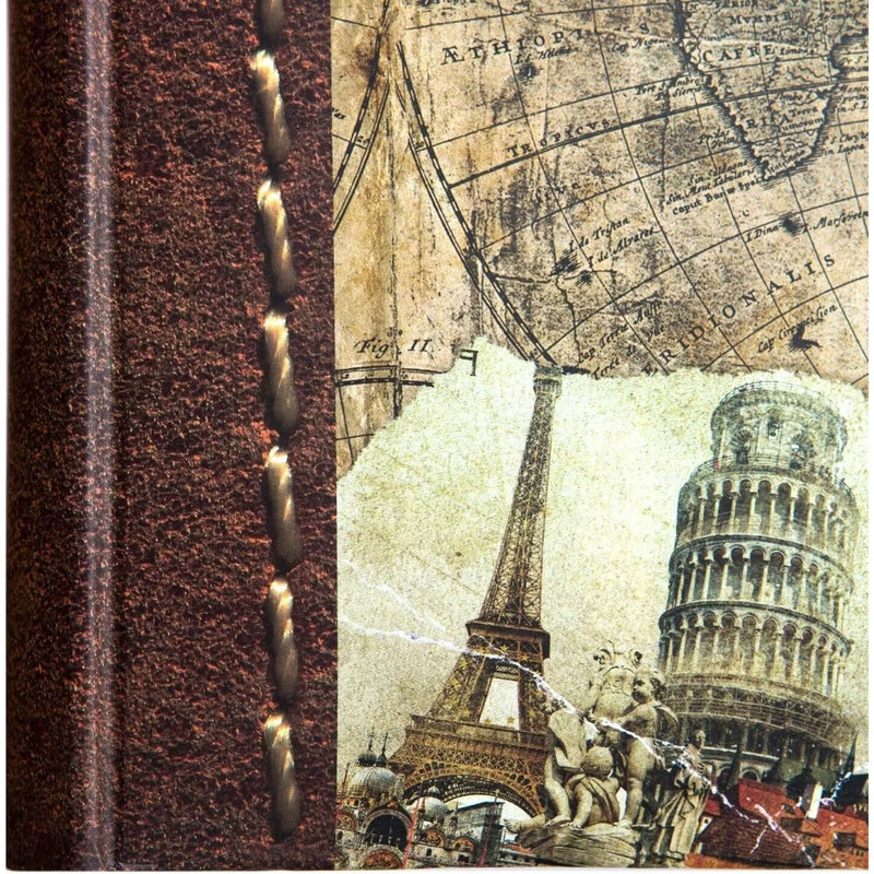 Kenro Old World Map Travel Photo Album for 200 7x5" Photos
