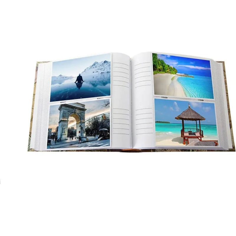 Kenro Old World Map Travel Photo Album for 200 6x4" Photos