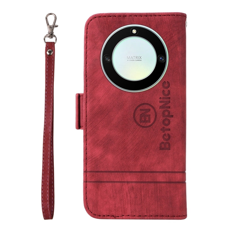 For Honor X9a 5G / X40 5G / Magic5 Lite BETOPNICE Dual-side Buckle Leather Phone Case, For Honor X9a 5G / X40 5G / Magic5 Lite