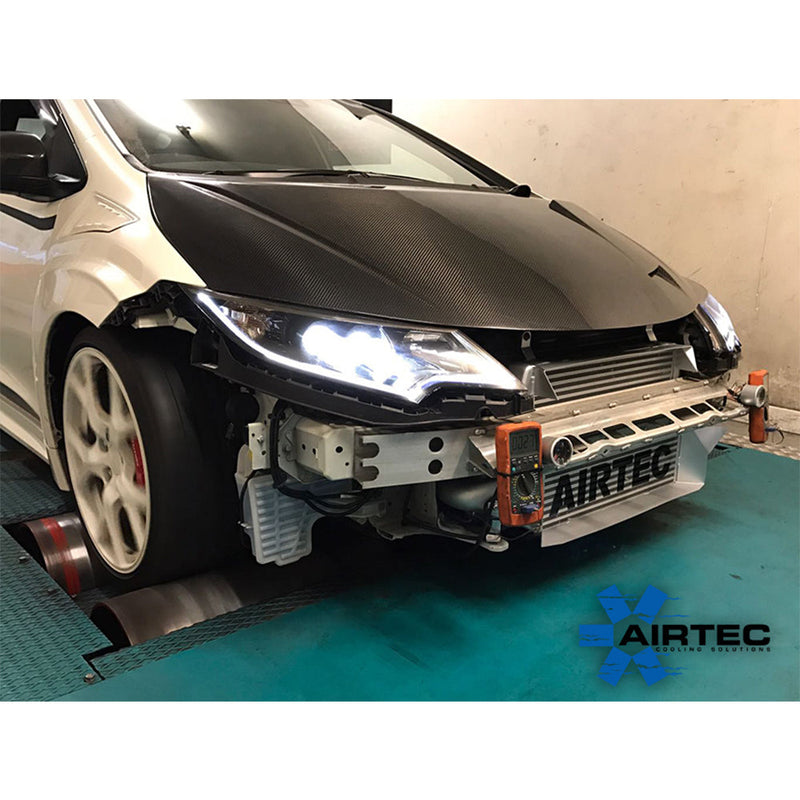 AIRTEC INTERCOOLER UPGRADE FOR HONDA CIVIC TYPE R FK2 – WITH BIG BOOST PIPE KIT