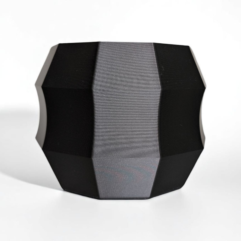 Minimalist Decagonal Flowerpot | Modern Geometric Planter