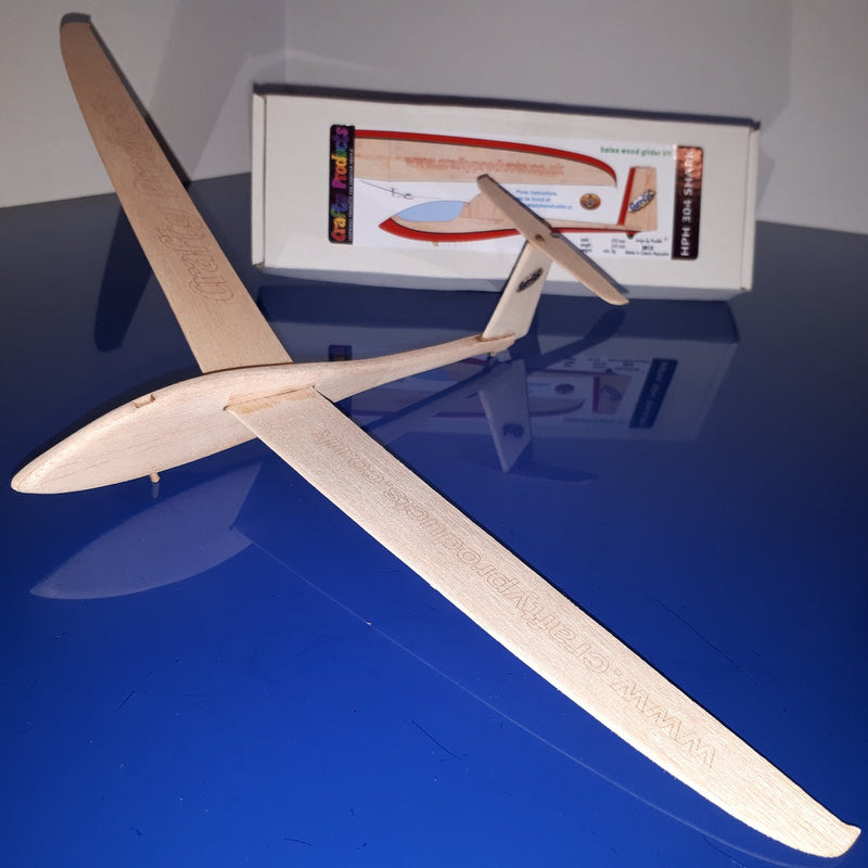 HPH 304 SHARK Model Sailplane Kit, excellent chuck glider
