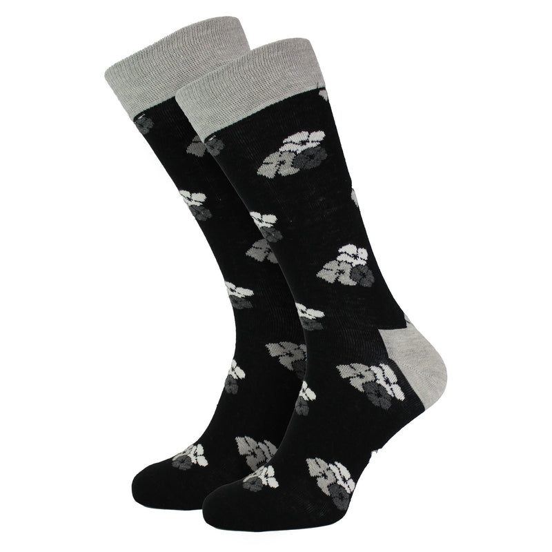 Floral Mens Dress Socks | Classic Flower Socks