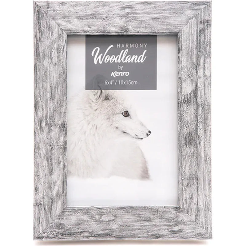 Kenro Harmony Woodland Series A4 Photo Frame - Grey