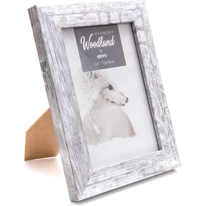 Kenro Harmony Woodland Series A4 Photo Frame - Grey