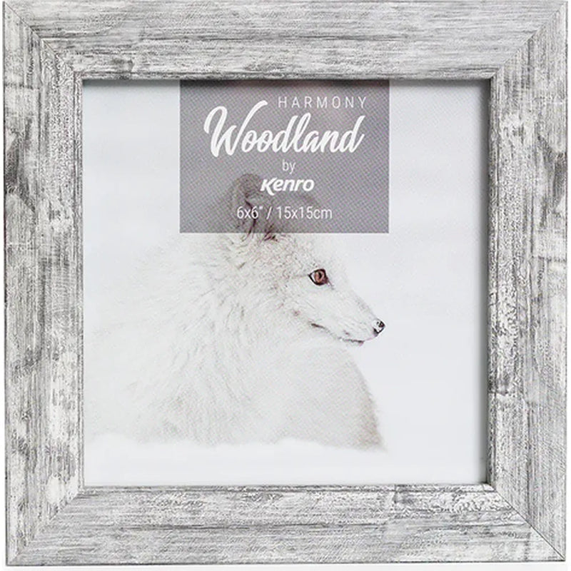 Kenro Harmony Woodland Series 12x12" Photo Frame - Grey