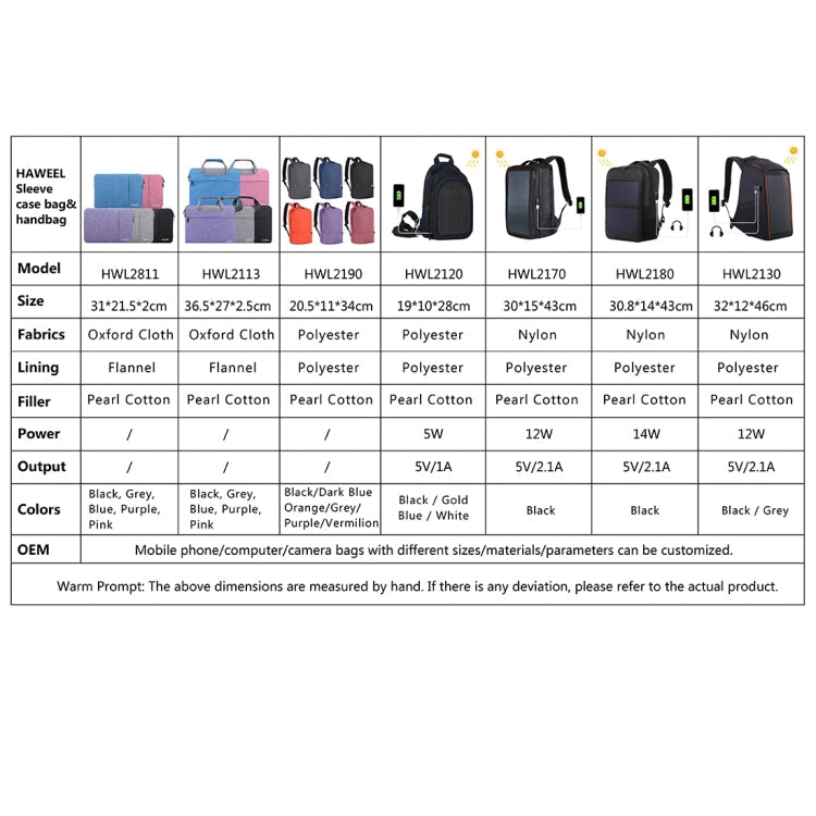 HAWEEL 15-17 inch Laptop Handbag For Macbook, Samsung, Lenovo, Sony, DELL Alienware, CHUWI, ASUS Laptops, 15-17 inch Handbag
