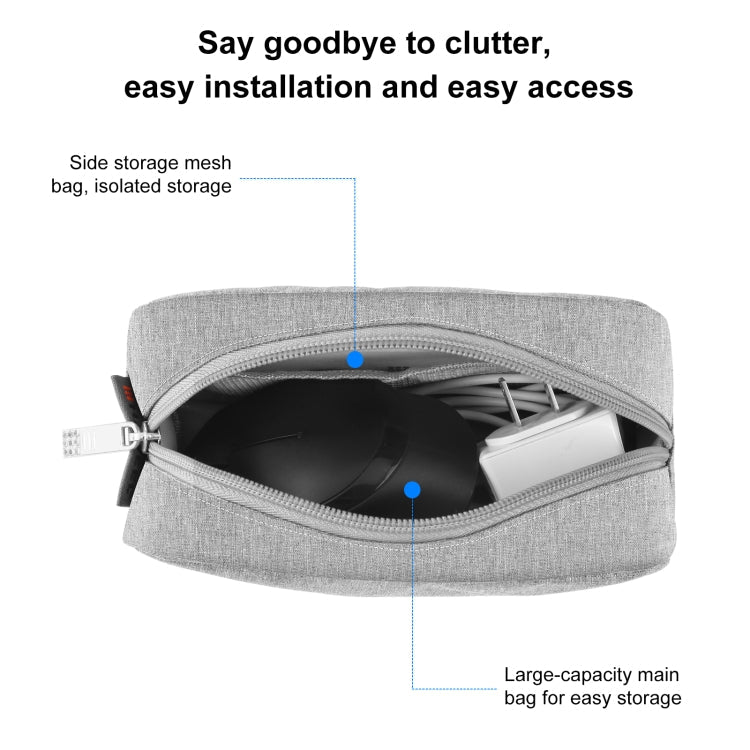 HAWEEL Electronic Organizer Storage Bag for Charger, Power Bank, Cables, Mouse, Earphones, Size: S, Electronic Organizer, Size: S