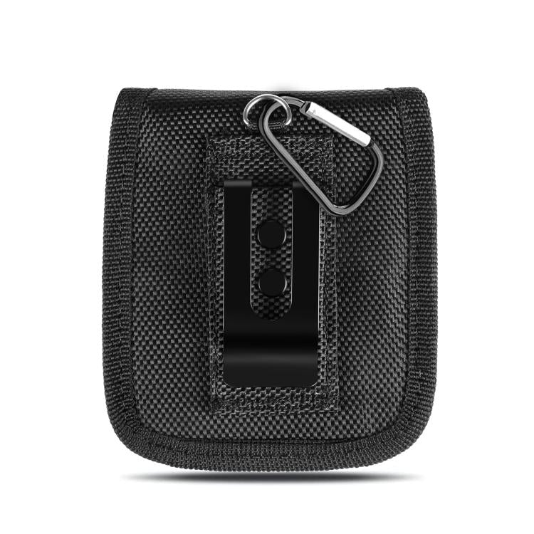 HAWEEL Flip Phone Nylon Cloth Belt Clip Carrying Pouch Bag, Flip Phone in 7.0 inch