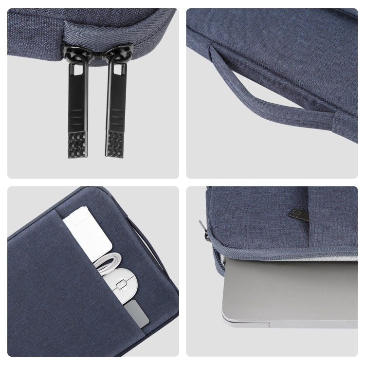HAWEEL Laptop Sleeve Case Zipper Briefcase Bag with Handle for 12.5-13.5 inch Laptop, For 12.5-13.5 inch Laptop (with Handle)