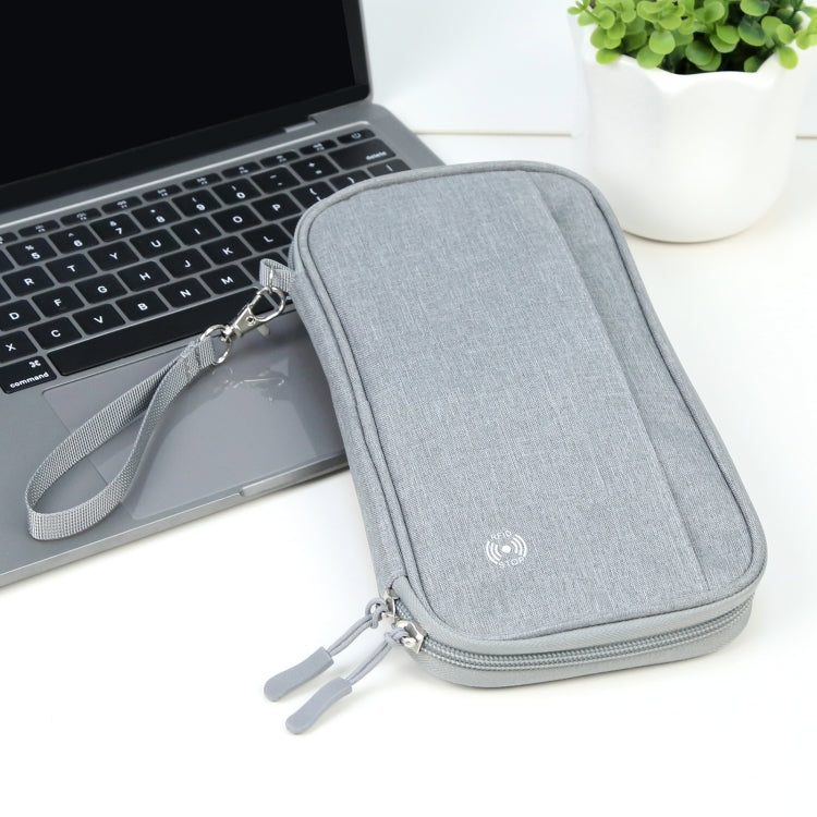 HAWEEL Clutch Bag Passport Wallet Document Organizer Credit Cards Case Bag, Clutch Bag