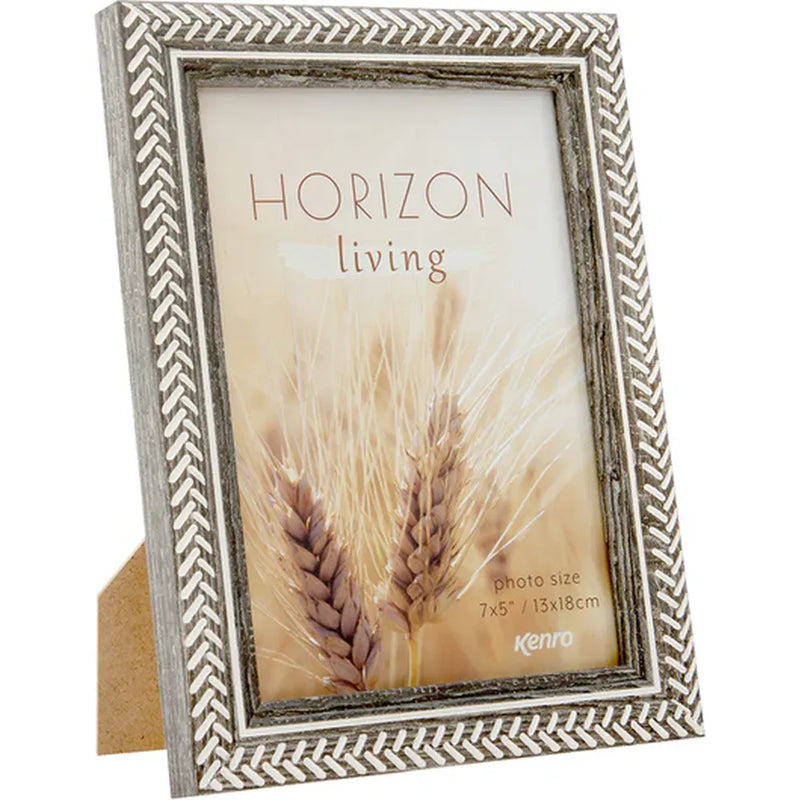 Kenro Horizon Living Series 10x8" Photo Frame - Grey