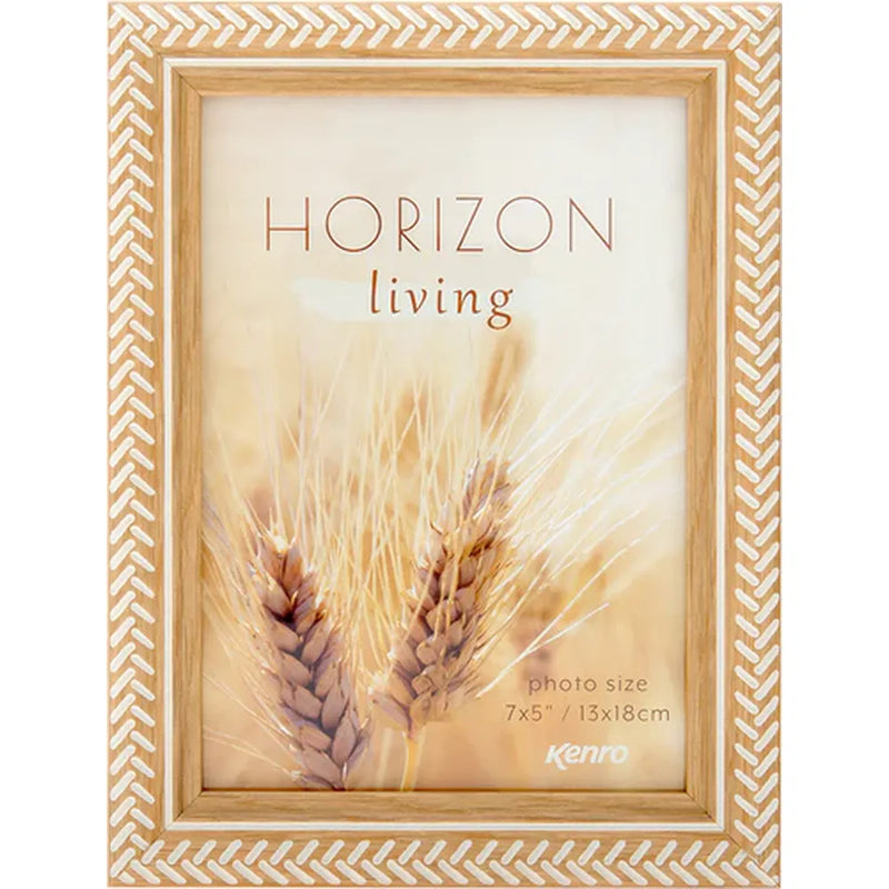 Kenro Horizon Living Series 10x8" Photo Frame - Natural