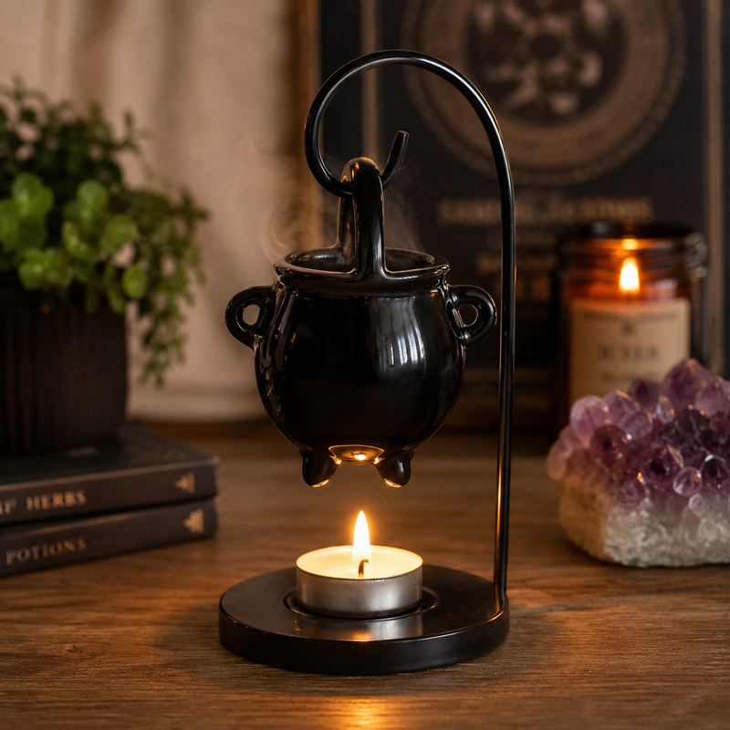 Hanging Cauldron Oil Burner