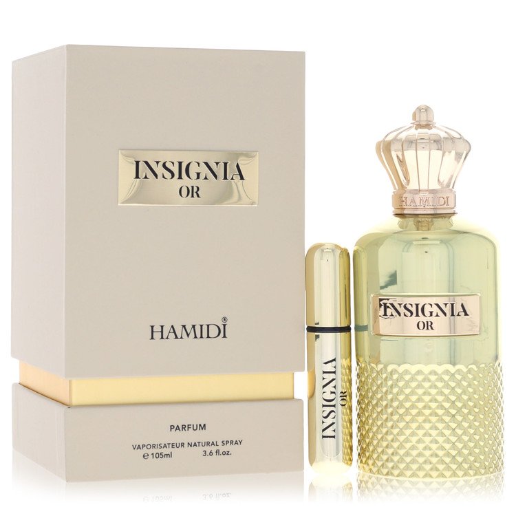 Hamidi Insignia Gold by Hamidi Eau de Parfum Spray 3.6 oz / 106 ml for Men