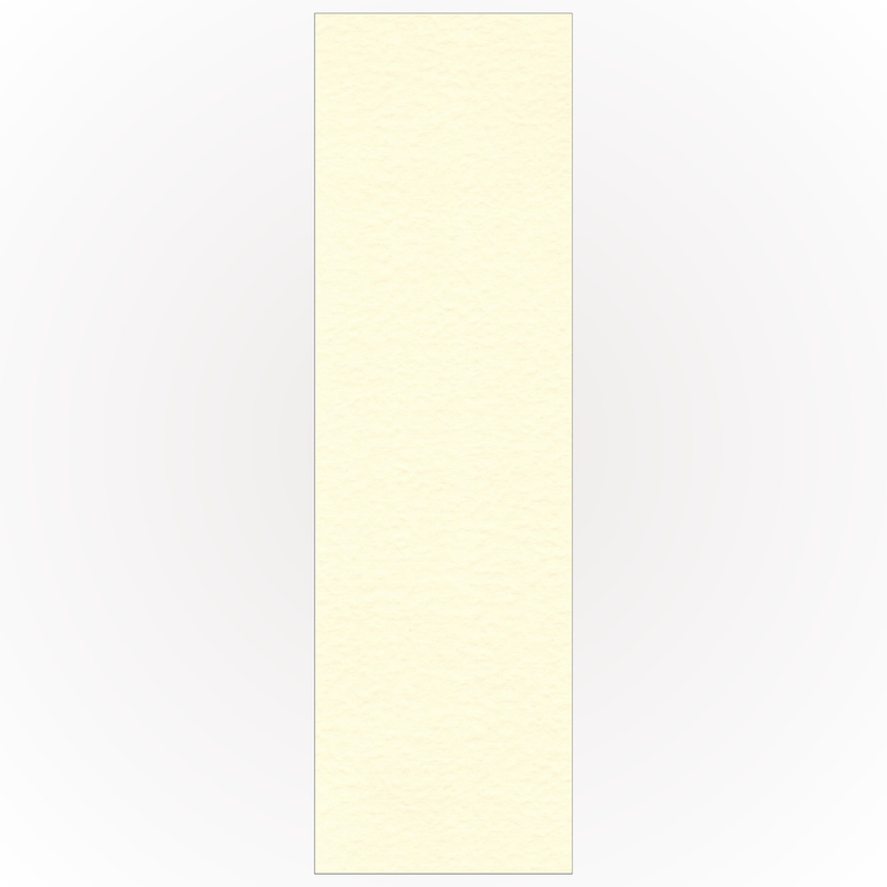 40 Hammered Ivory Card Bookmark Blanks. 210mm x 44mm, 255gsm. Crafts DIY Making