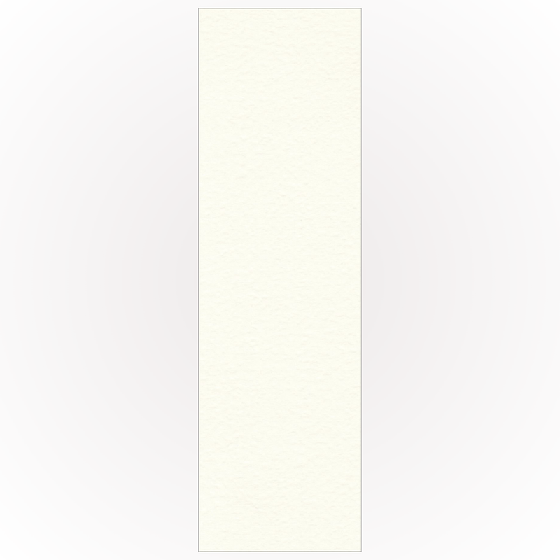 40 Hammered White Card Bookmark Blanks. 210mm x 44mm, 255gsm. Crafts DIY Making